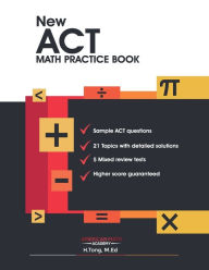 Title: New ACT Math Practice Book, Author: American Math Academy
