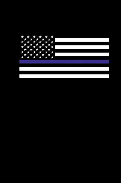 2021 6" x 9" Thin Blue Line Police Planner Calendar