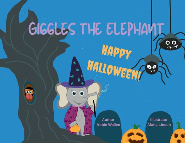 Giggles the Elephant in Happy Halloween