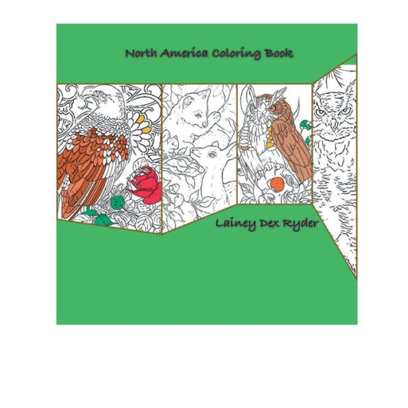 North America Coloring Book