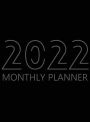 2022 Monthly Planner, Hardcover: 12 Month Agenda, Monthly Organizer Book for Activities and Appointments, Yearly Calendar Notebook, White Paper