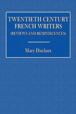 Twentieth Century French Writers