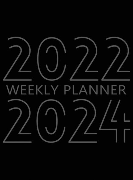 2022-2024 Weekly Planner, Hardcover: 36 Month Calendar, 3 Year Weekly Organizer Book for Activities and Appointments with To-Do List