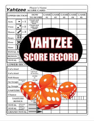 Title: Yahtzee Score Record: 100 Yahtzee Score Sheet, Game Record Score Keeper Book, Score Card, Author: Nisclaroo