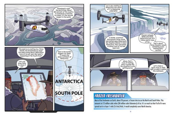 Polar Ice Meltdown: A Max Axiom Super Scientist Adventure