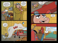 Alternative view 3 of The Three Little Flying Pigs: A Graphic Novel