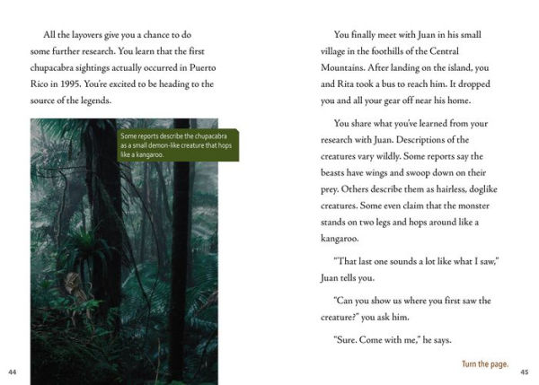 Can You Capture the Chupacabra?: An Interactive Monster Hunt