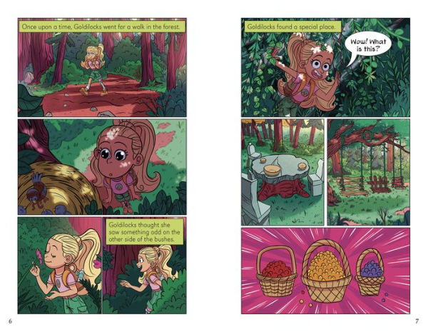 Goldilocks and the Three Bears: A Discover Graphics Fairy Tale