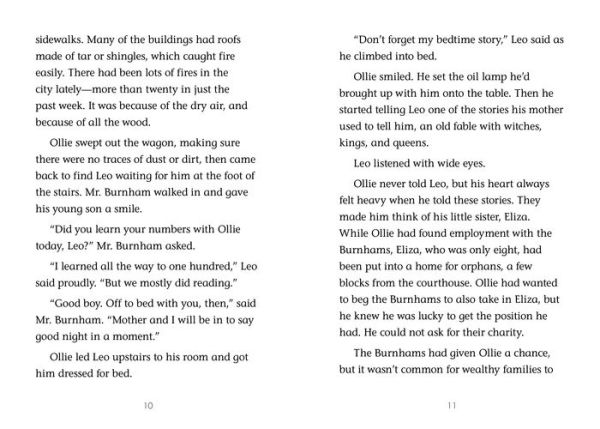 Ollie Escapes the Great Chicago Fire