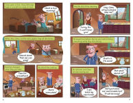 Alternative view 2 of The Three Little Pigs: A Discover Graphics Fairy Tale