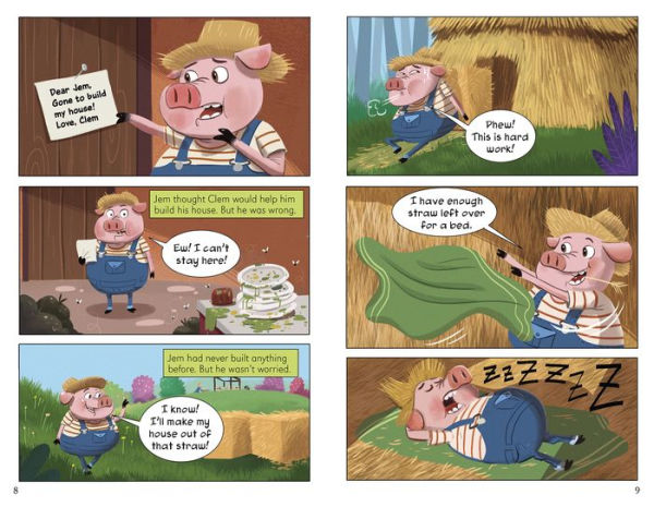 The Three Little Pigs: A Discover Graphics Fairy Tale