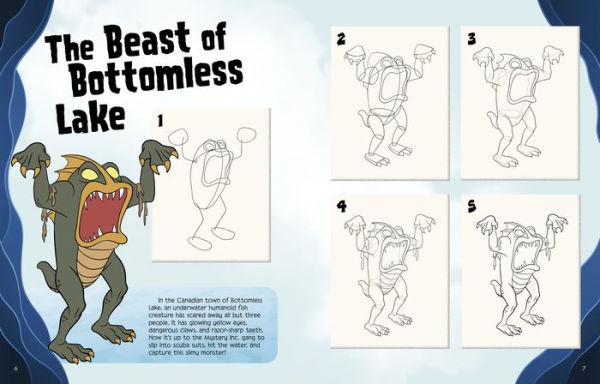Drawing Creepy Creatures with Scooby-Doo!