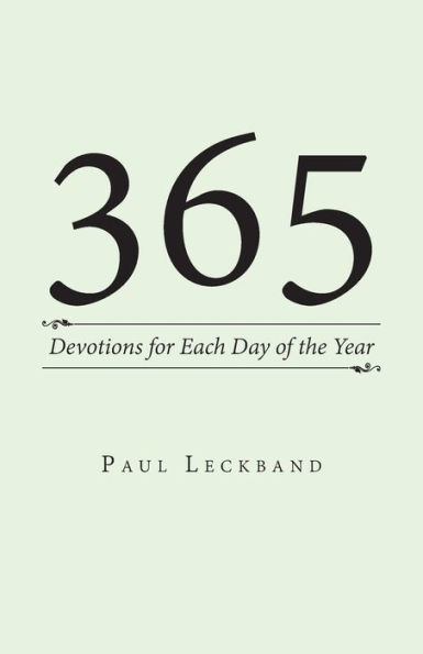 365: Devotions for Each Day of the Year