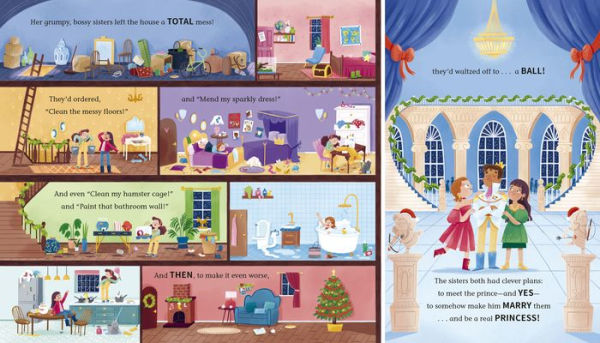 Santarella: A Merry Twist on Cinderella and A Christmas Book for Kids and Toddlers