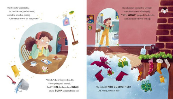 Santarella: A Merry Twist on Cinderella and A Christmas Book for Kids and Toddlers