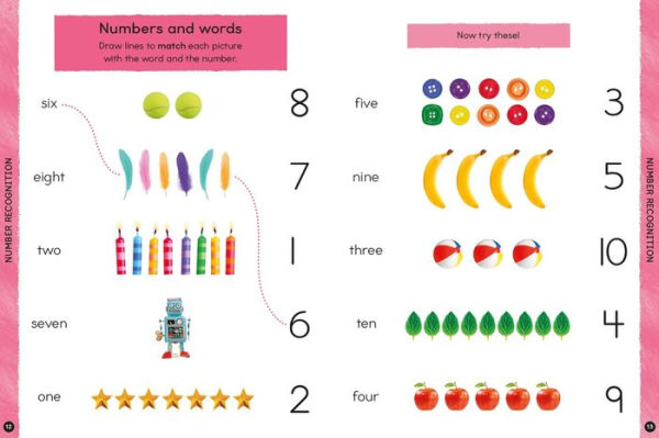Learn Early Math - Number Tracing and Math Practice: Pencil Control, Number Formation, Line Tracing and More for Ages 3 and Up