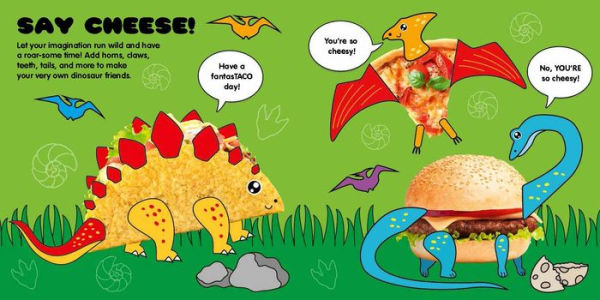 Create-a-Dinosaur: Bring Everyday Objects to Life. More than 300 Stickers!
