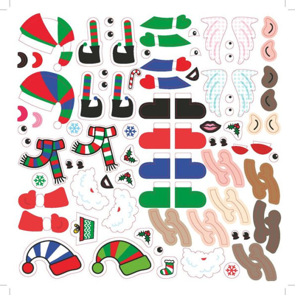 Christmas Fun: Bring Everyday Objects to Life. More than 300 Stickers!
