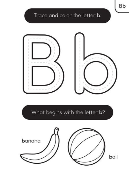 ABC Color and Learn: Letters, counting, shapes, tracing, and more! With tear-out pages!