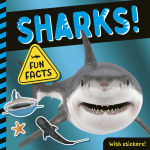 Alternative view 1 of Sharks!: Fun Facts! With Stickers!