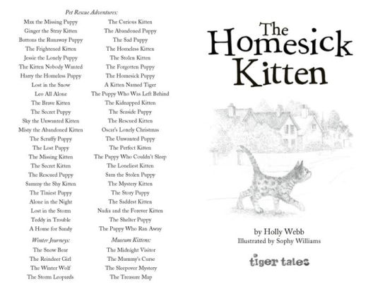 The Homesick Kitten by Holly Webb, Sophy Williams, Paperback | Barnes