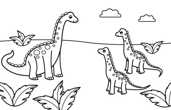 Dinosaur Colouring Book for Kids — Maple Press