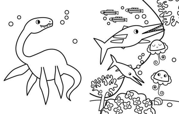 My Busy Dinosaur Coloring Book