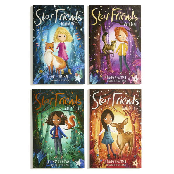 Star Friends Boxed Set, Books 1-4: Mirror Magic; Wish Trap; Secret Spell; Dark Tricks
