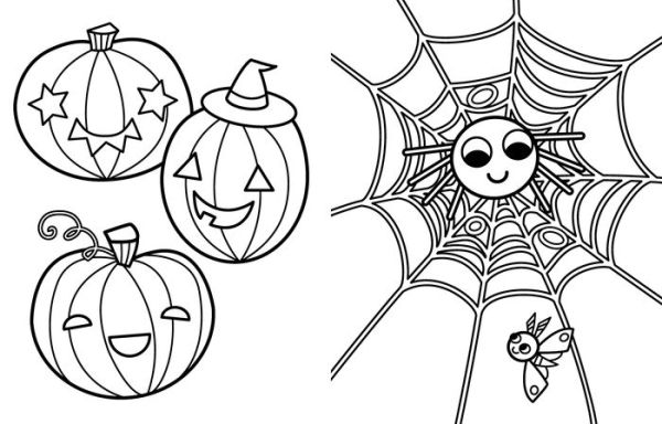 My Busy Halloween Coloring Book