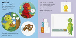 Alternative view 4 of Dinosaur, Dinosaur I Can Learn 4-Book Boxed Set with Stickers: First Words, Colors, Numbers and Shapes, Opposites