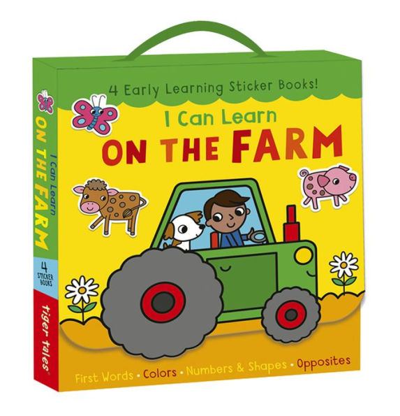 I Can Learn On the Farm: First Words, Colors, Numbers and Shapes, Opposites