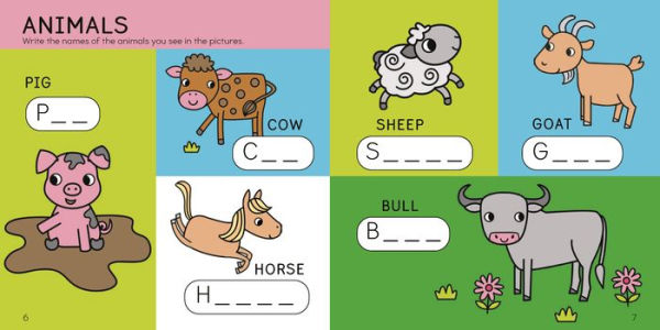 I Can Learn On the Farm: First Words, Colors, Numbers and Shapes, Opposites