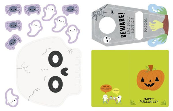 10-Minute Halloween Activities: With Stencils, Press-Outs, and Stickers!