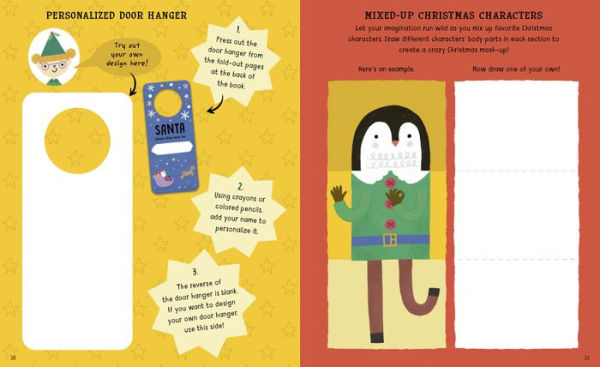 10-Minute Christmas Activities: With Stencils, Press-Outs, and Stickers!