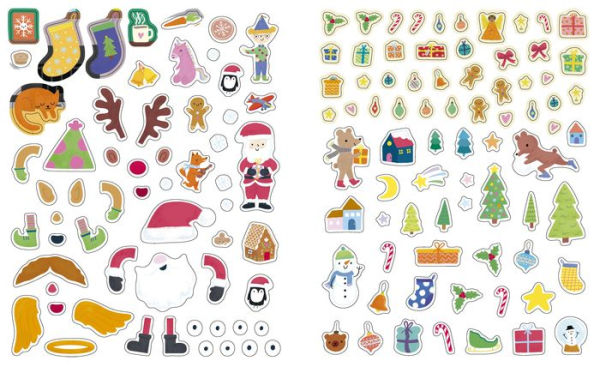 10-Minute Christmas Activities: With Stencils, Press-Outs, and Stickers!