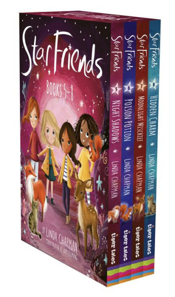 Star Friends 4-Book Boxed Set, Books 5-8: Night Shadows; Poison Potion; Moonlight Mischief; Hidden Charm