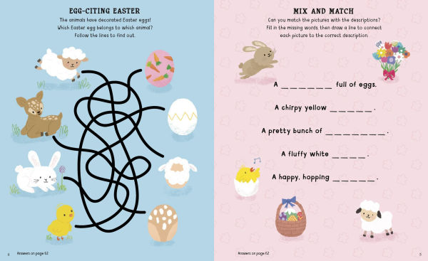 10-Minute Easter Activities: With Stencils, Press-Outs, and Stickers!