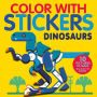 Alternative view 3 of Color with Stickers 4-Book Boxed Set: Dinosaurs; Space; Jungle; Ocean