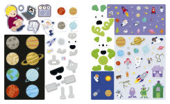 Alternative view 3 of 10-Minute Space Activities: With Press-Out Pieces and more than 100 Stickers!