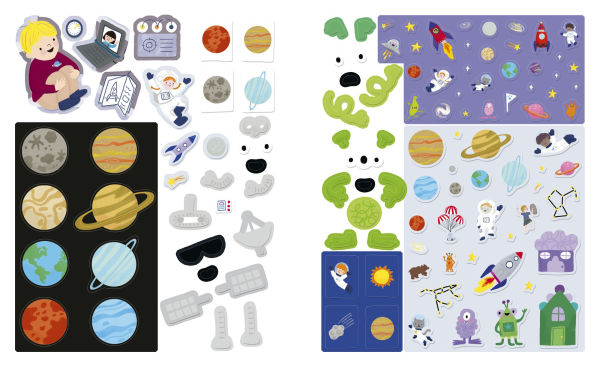 10-Minute Space Activities: With Press-Out Pieces and more than 100 Stickers!