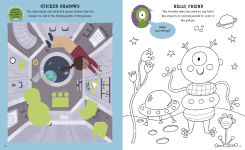 Alternative view 5 of 10-Minute Space Activities: With Press-Out Pieces and more than 100 Stickers!
