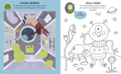 Alternative view 10 of 10-Minute Space Activities: With Press-Out Pieces and more than 100 Stickers!