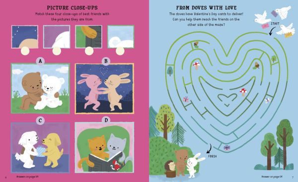 10-Minute Valentine's Day Activities: Make Valentine's Day cards for your friends!