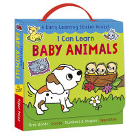 Title: I Can Learn Baby Animals Boxed Set: 4 Early Learning Sticker Books!, Author: Cassie Cook
