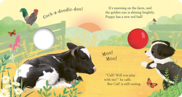 Playtime on the Farm: A touch-and-feel baby animal storybook