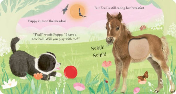 Playtime on the Farm: A touch-and-feel baby animal storybook