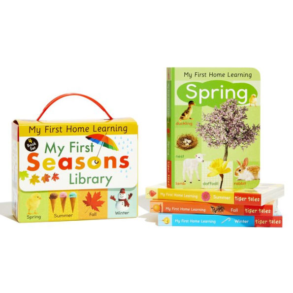 My First Seasons Library 4-Book Boxed Set: Celebrate Spring, Summer, Fall, and Winter!