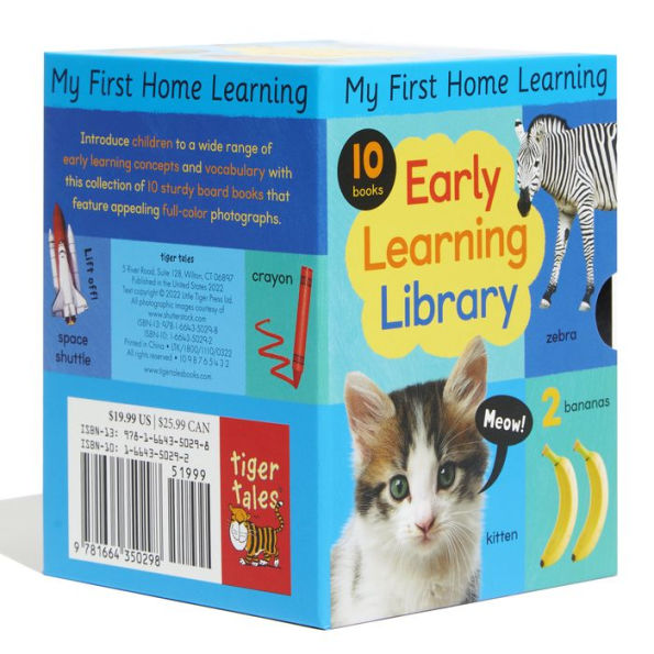 Early Learning Library: 10-Book Boxed Set