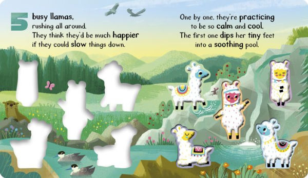 Be Calmer, Llama!: A Rhyming Countdown Book