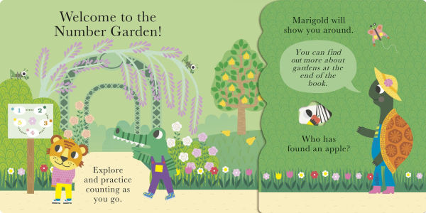 Number Garden: Introducing first numbers through nature